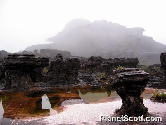 Rock formations left over from Gwandanaland