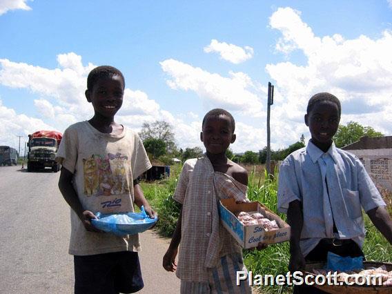 Street Vendors, Mikumi, Tanzania