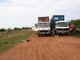 Camping out with the trucks, Zambia