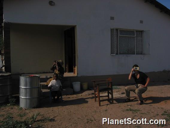 During the Solar Eclipse, Botswana