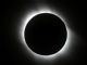 Total Solar Eclipse, prominences and corona visible