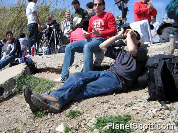 Side, Turkey, Before the solar eclipse