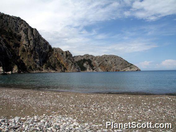 Olympos Mountains, Beach