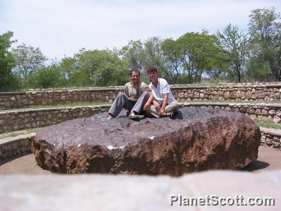 Hoba Meteorite (World's Largest!!!), Namibia