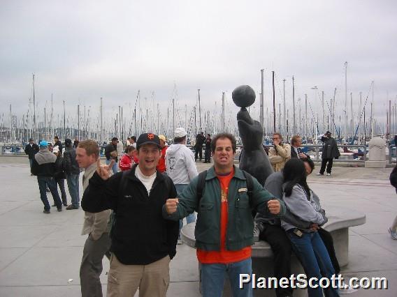 Scott and Jon, World Series 2002