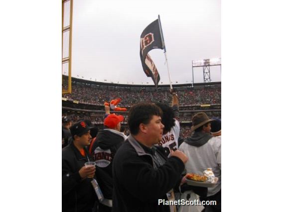 Giants fans, World Series 2002