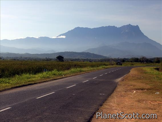 View of Mount Kinabalu