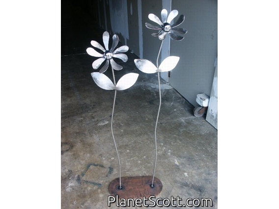 Flowers, Stainless Steel, 54