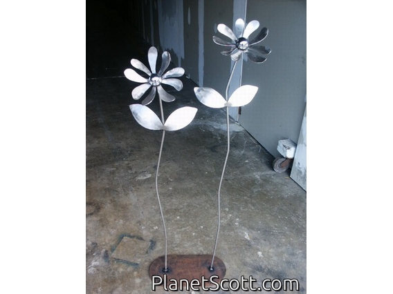 Flowers, Stainless Steel, 57