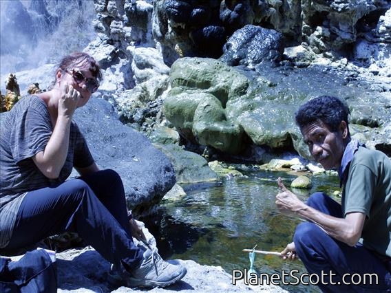 Alor Hot Springs Cooking