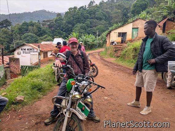 Birding by Motorbike by Barbara Carr