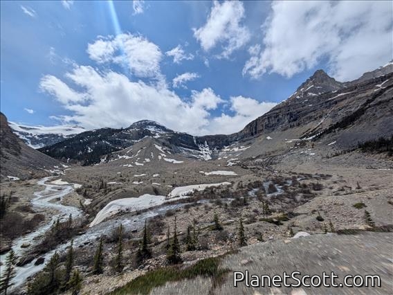Bow Glacier Falls