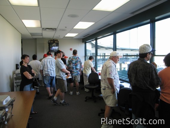 Broadcast booth, Grizzly Stadium
