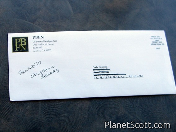 Cody Ransom, pick up your mail