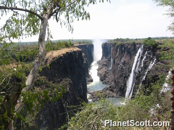 Victoria Falls From Zambia Side