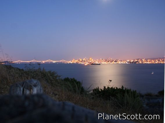 San Francisco View From Angel Island