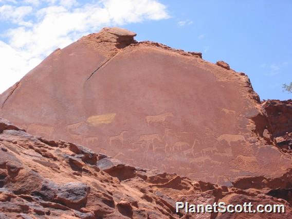 Ancient Rock Art, Namibia