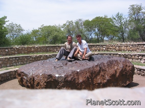 Hoba Meteorite (World's Largest!!!), Namibia