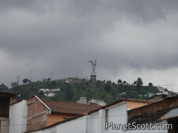 Virgin of Quito, Quito's Old Town