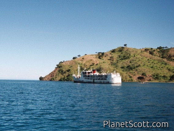 Ferry on Lake Malawi