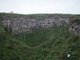 One of Los Gemelos, two sinkholes left by collapsed lava tubes, Santa Cruz highlands