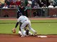 Durham Slides Into Second for Stolen Base