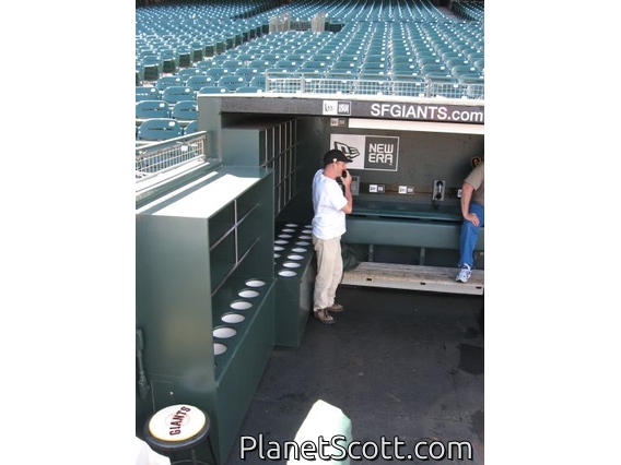 Scott calls the bullpen