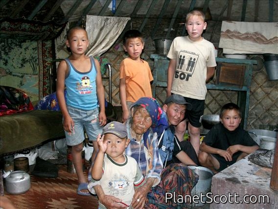 Western Tuva, Inside The Yurt