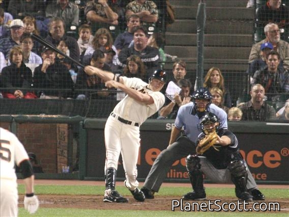 Nate Shierholtz Whiffs... His Eyes are Closed!