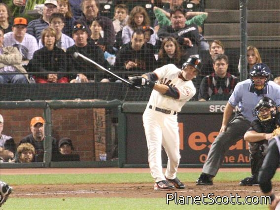 Omar Vizquel Drives in the Run