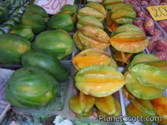 Fruit in the Papeete market