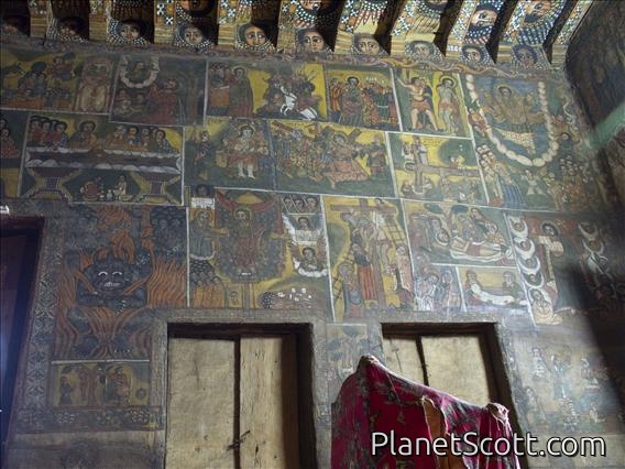 Debre Berhan Selassie Church Mural