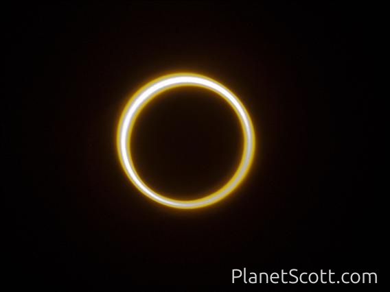 Annular Phase of Solar Eclipse - May 20, 2012