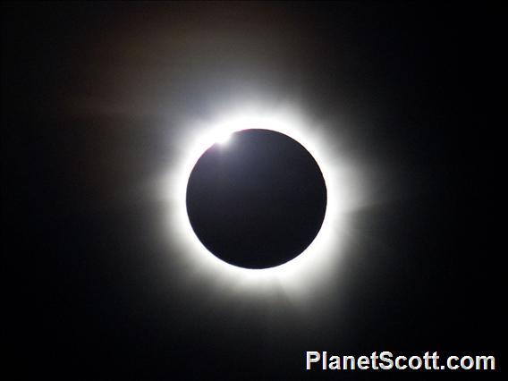 November 14, 2012 Solar Eclipse with Diamond Ring