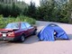 Camping near Mt. St. Helens