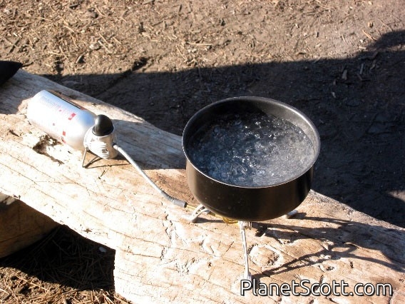Dave's pot boils first