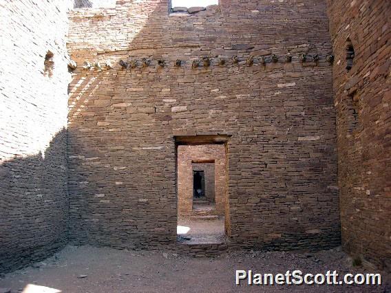 Ancient Indian house, Chaco Canyon, Mexico